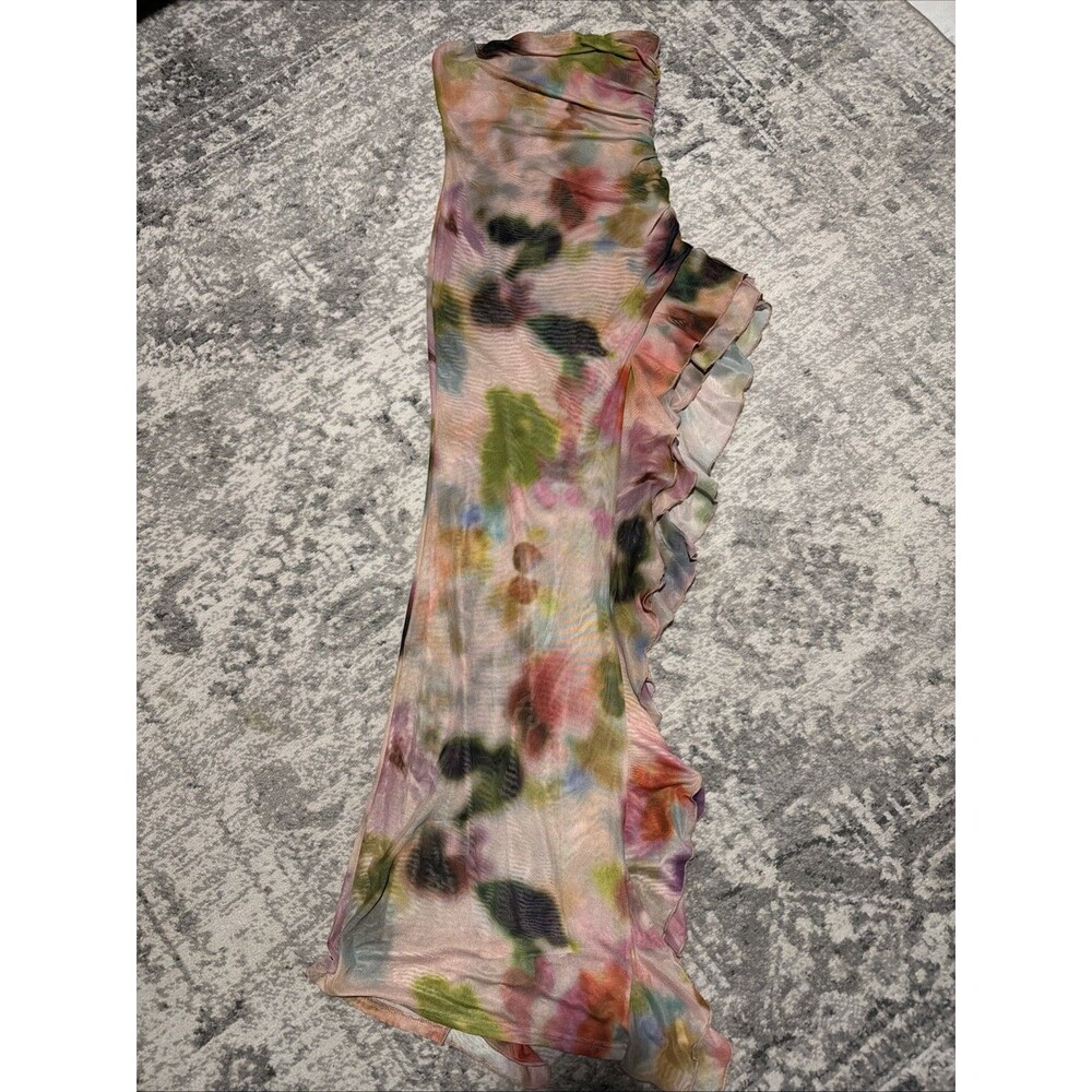 Peppermayo Shape Of You Strapless Maxi Dress US2